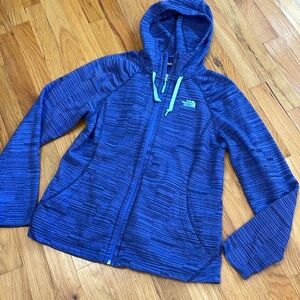 The North Face Zip-Up Hooded Jacket. Women’s Size Large. Pockets! EUC